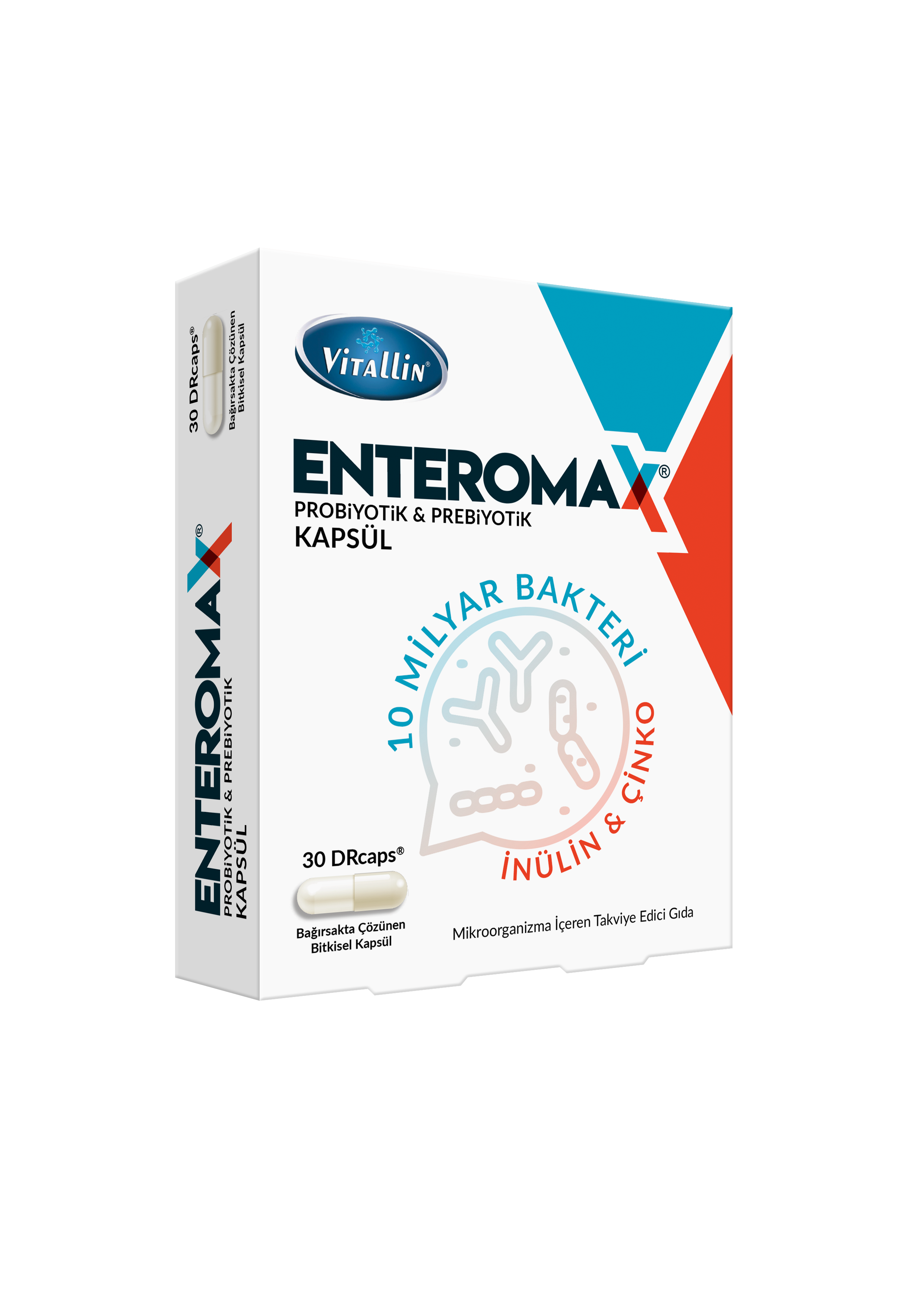 Enteromax kapsül kutusu